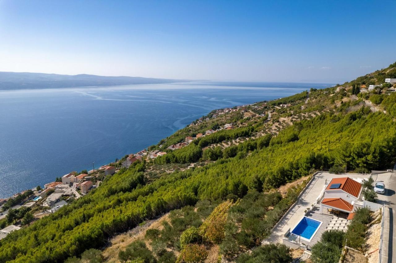 Villa Dream With Private Pool, 2 Bedrooms With En-Suite Bathrooms, Sea View Omiš Εξωτερικό φωτογραφία