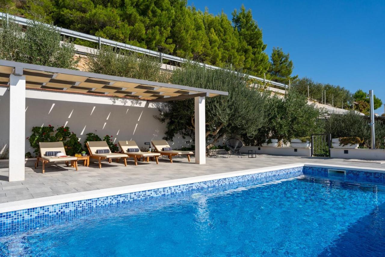 Villa Dream With Private Pool, 2 Bedrooms With En-Suite Bathrooms, Sea View Omiš Εξωτερικό φωτογραφία