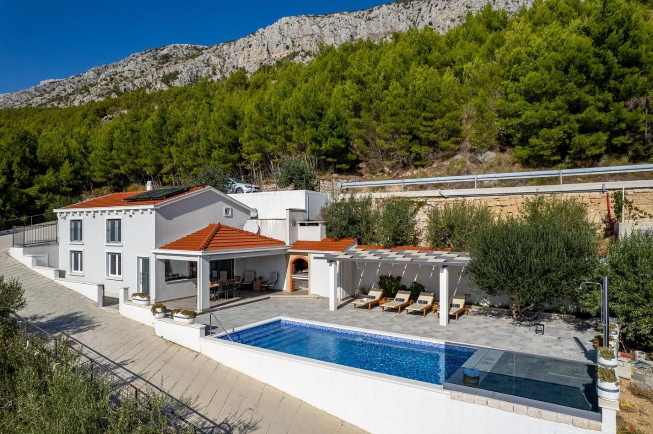 Villa Dream With Private Pool, 2 Bedrooms With En-Suite Bathrooms, Sea View Omiš Εξωτερικό φωτογραφία