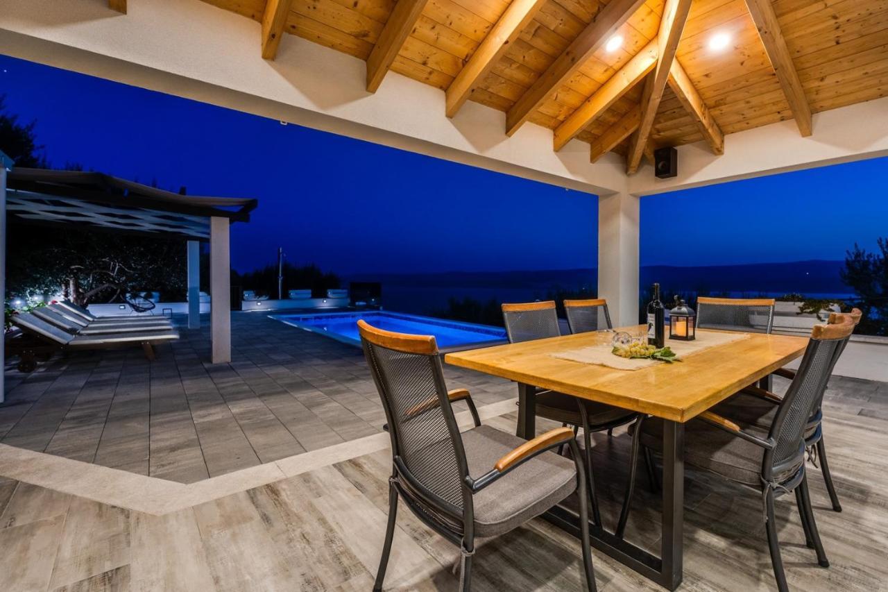 Villa Dream With Private Pool, 2 Bedrooms With En-Suite Bathrooms, Sea View Omiš Εξωτερικό φωτογραφία